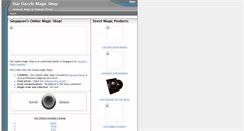 Desktop Screenshot of magicshop.stardazzleconcepts.com